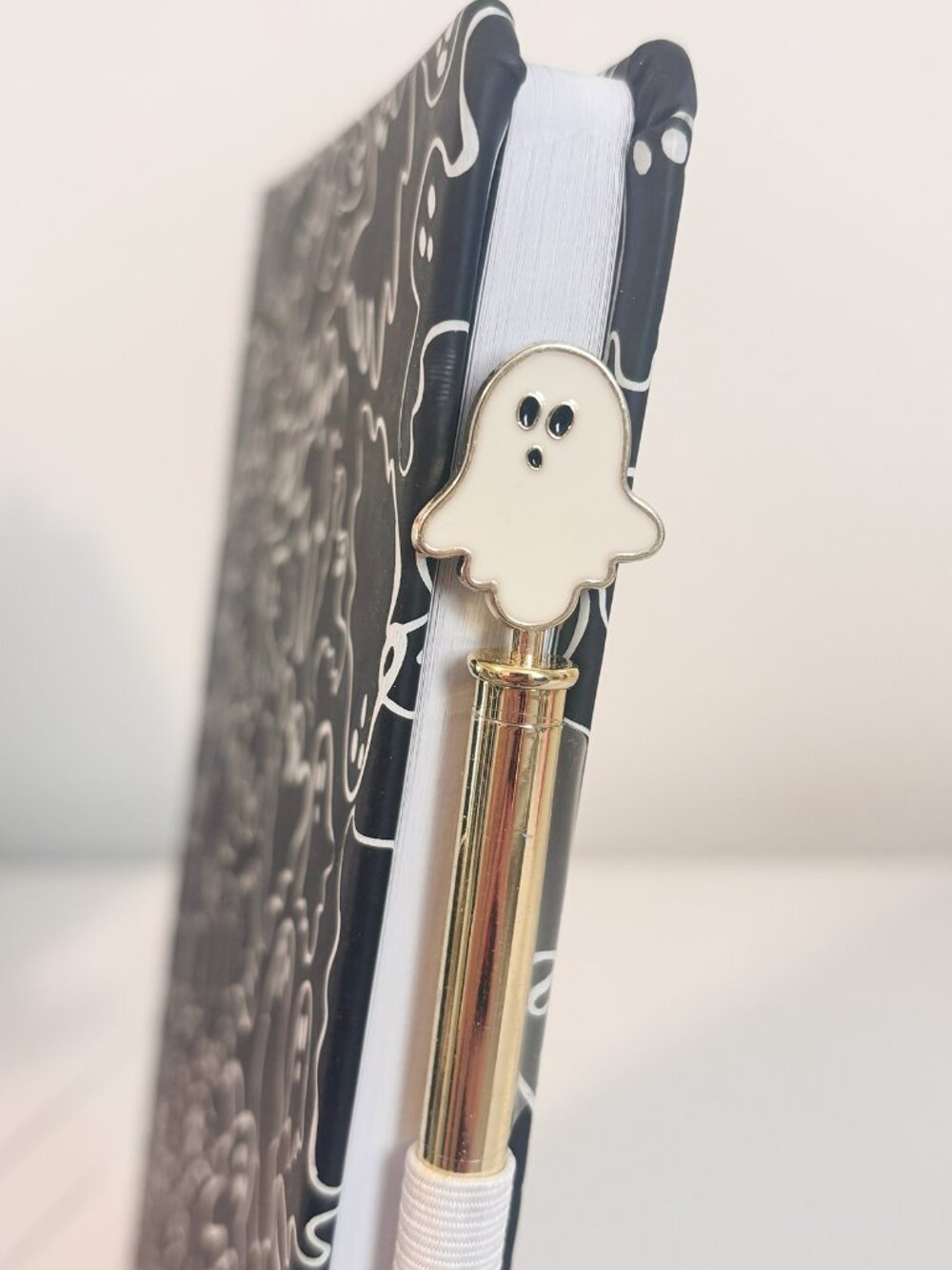 Ghost Pattern Journal with pen